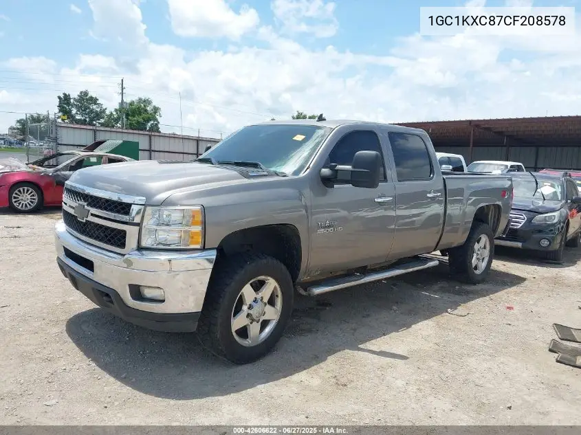2012 Chevrolet Silverado 2500Hd Lt VIN: 1GC1KXC87CF208578 Lot: 42606622