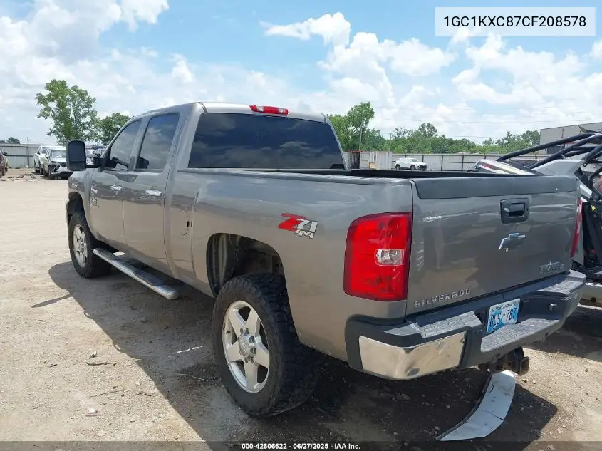 2012 Chevrolet Silverado 2500Hd Lt VIN: 1GC1KXC87CF208578 Lot: 42606622