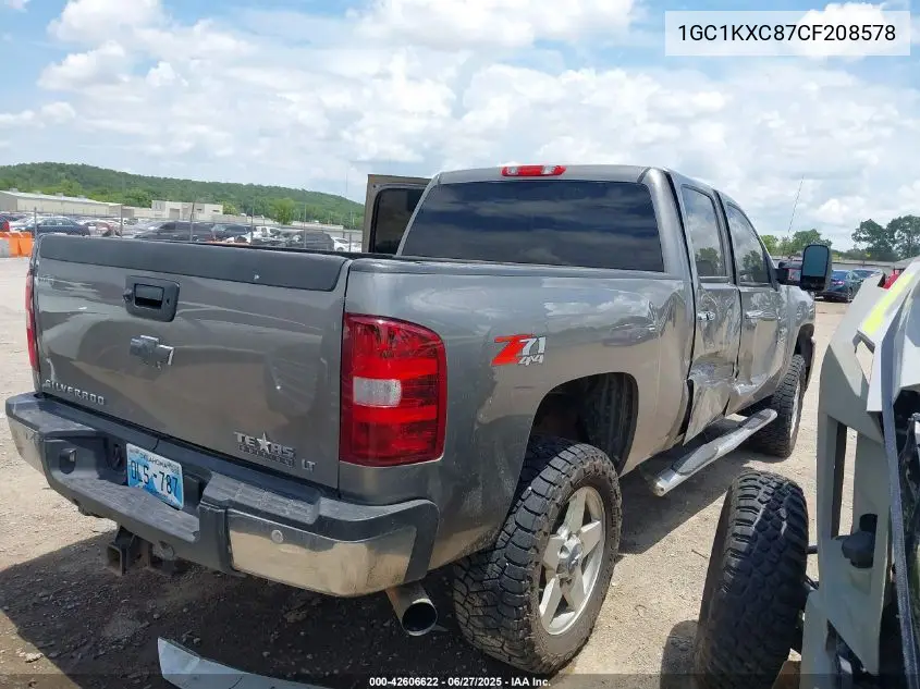 2012 Chevrolet Silverado 2500Hd Lt VIN: 1GC1KXC87CF208578 Lot: 42606622