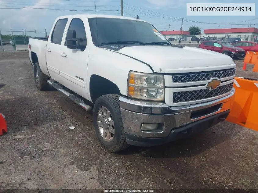 2012 Chevrolet Silverado 2500Hd Lt VIN: 1GC1KXCG2CF244914 Lot: 42800323