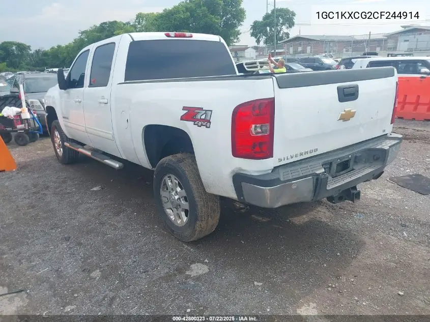2012 Chevrolet Silverado 2500Hd Lt VIN: 1GC1KXCG2CF244914 Lot: 42800323
