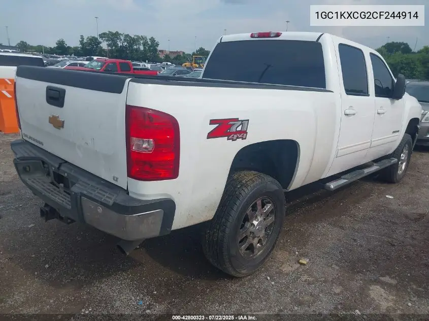 2012 Chevrolet Silverado 2500Hd Lt VIN: 1GC1KXCG2CF244914 Lot: 42800323