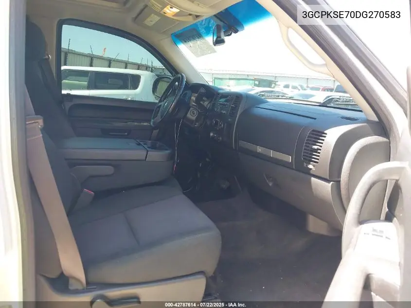 2013 Chevrolet Silverado 1500 Lt VIN: 3GCPKSE70DG270583 Lot: 42787614