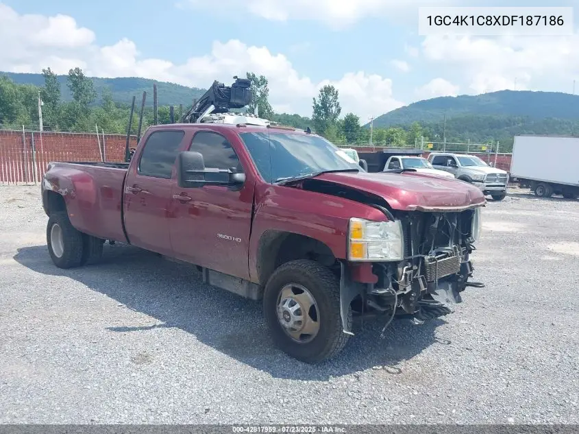 2013 Chevrolet Silverado 3500Hd Ltz VIN: 1GC4K1C8XDF187186 Lot: 42817959