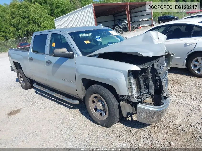 2014 Chevrolet Silverado 1500 Work Truck 2Wt VIN: 3GCPCPEC1EG120247 Lot: 42257733