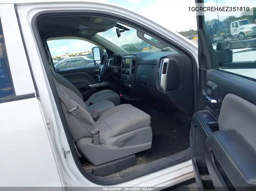 2014 Chevrolet Silverado 1500 1Lt VIN: 1GCRCREH6EZ351810 Lot: 42257907