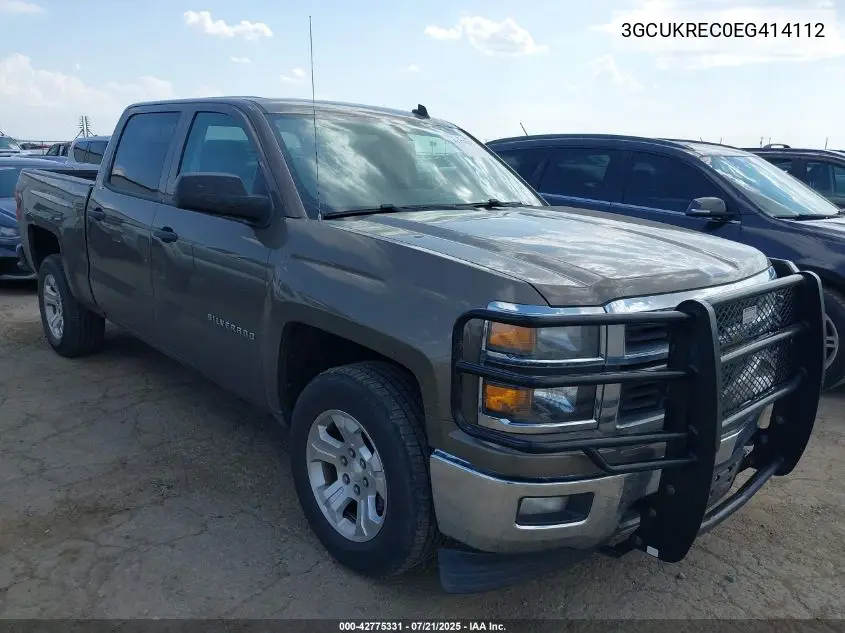2014 Chevrolet Silverado 1500 2Lt VIN: 3GCUKREC0EG414112 Lot: 42775331