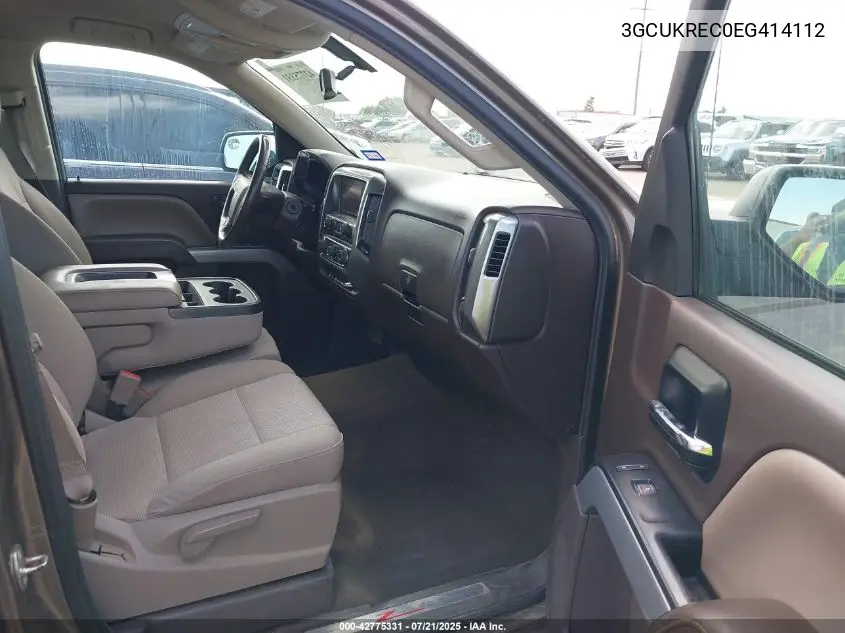 2014 Chevrolet Silverado 1500 2Lt VIN: 3GCUKREC0EG414112 Lot: 42775331