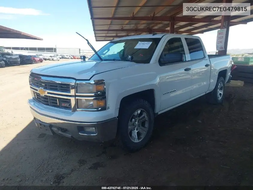 2014 Chevrolet Silverado 1500 2Lt VIN: 3GCUKREC7EG479815 Lot: 42782745