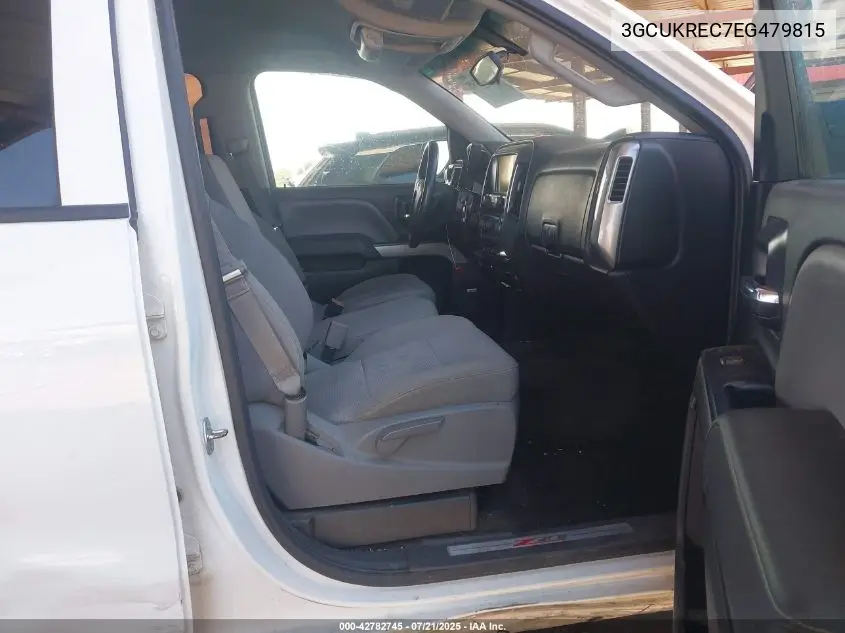 2014 Chevrolet Silverado 1500 2Lt VIN: 3GCUKREC7EG479815 Lot: 42782745
