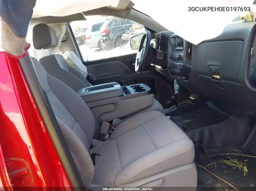 2014 Chevrolet Silverado 1500 Work Truck 1Wt VIN: 3GCUKPEH0EG197693 Lot: 42784244