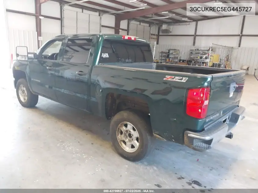 2014 Chevrolet Silverado 1500 2Lt VIN: 3GCUKREC5EG445727 Lot: 42786927
