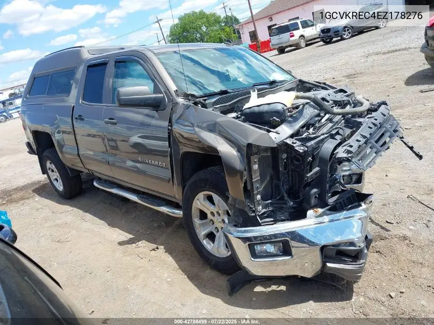 2014 Chevrolet Silverado 1500 2Lt VIN: 1GCVKREC4EZ178276 Lot: 42788499