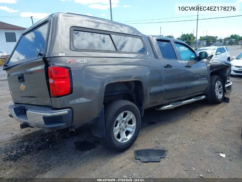 2014 Chevrolet Silverado 1500 2Lt VIN: 1GCVKREC4EZ178276 Lot: 42788499