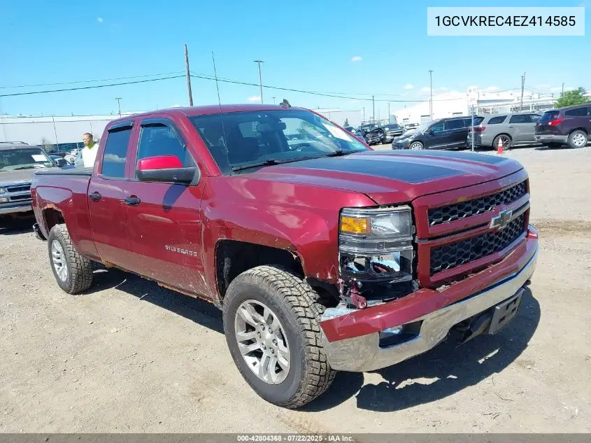 2014 Chevrolet Silverado 1500 1Lt VIN: 1GCVKREC4EZ414585 Lot: 42804368