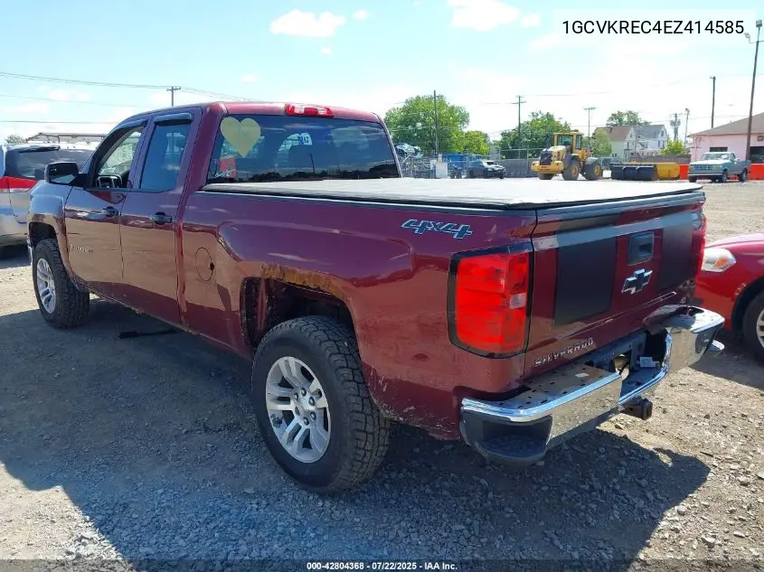 2014 Chevrolet Silverado 1500 1Lt VIN: 1GCVKREC4EZ414585 Lot: 42804368