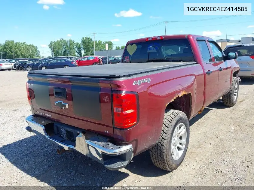 2014 Chevrolet Silverado 1500 1Lt VIN: 1GCVKREC4EZ414585 Lot: 42804368