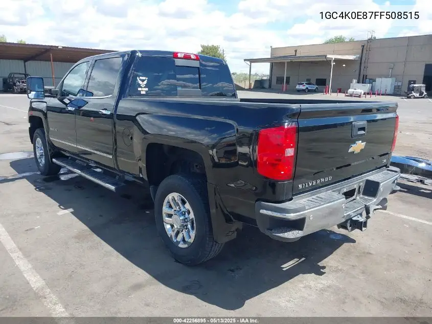 2015 Chevrolet Silverado 3500Hd Ltz VIN: 1GC4K0E87FF508515 Lot: 42256895