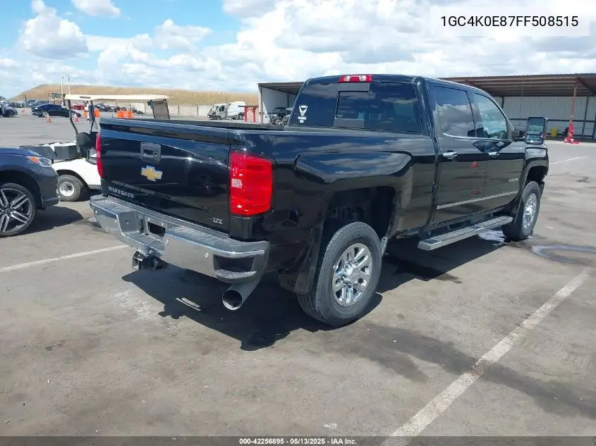 2015 Chevrolet Silverado 3500Hd Ltz VIN: 1GC4K0E87FF508515 Lot: 42256895
