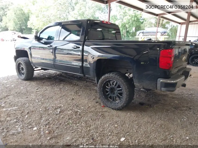 2015 Chevrolet Silverado 1500 1Lt VIN: 3GCPCREC4FG358204 Lot: 42810480