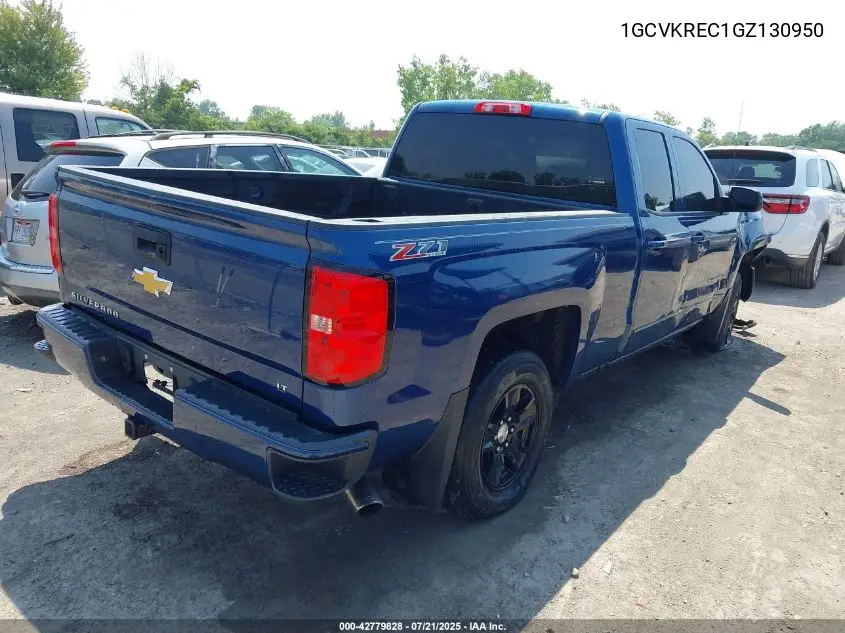 2016 Chevrolet Silverado 1500 2Lt VIN: 1GCVKREC1GZ130950 Lot: 42779828