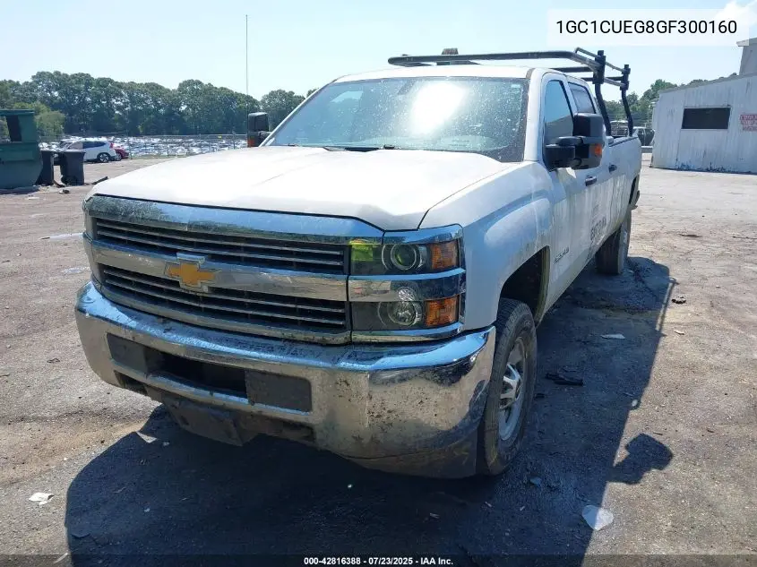2016 Chevrolet Silverado 2500Hd Wt VIN: 1GC1CUEG8GF300160 Lot: 42816388