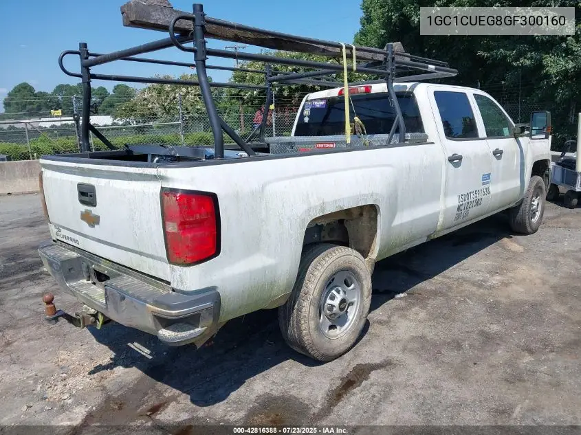 2016 Chevrolet Silverado 2500Hd Wt VIN: 1GC1CUEG8GF300160 Lot: 42816388