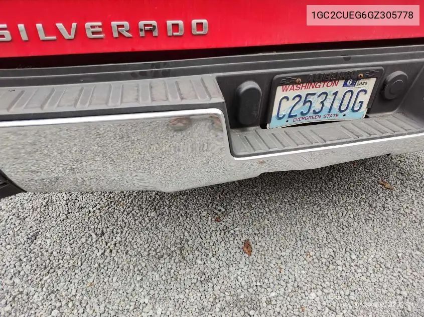 2016 Chevrolet Silverado C2500 Heavy Duty VIN: 1GC2CUEG6GZ305778 Lot: 42818736