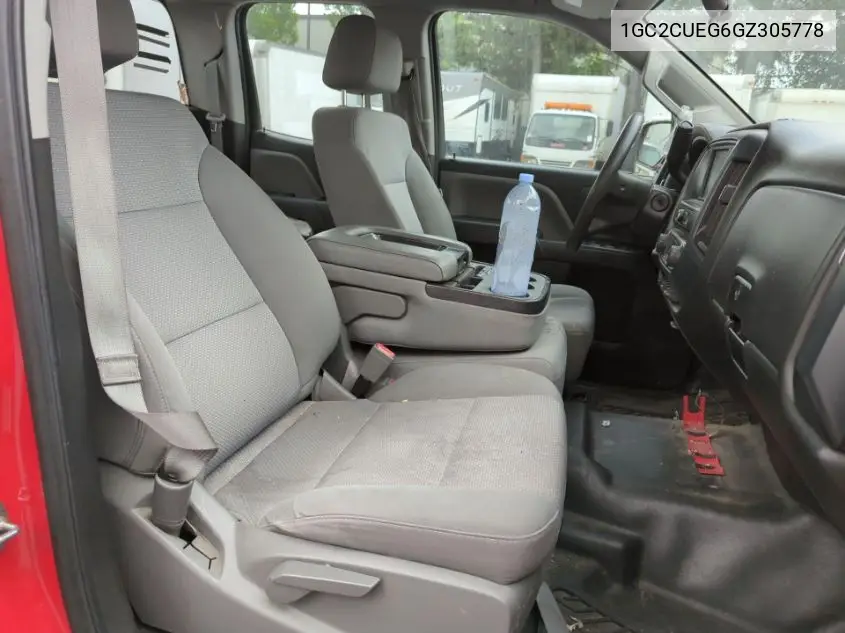 2016 Chevrolet Silverado C2500 Heavy Duty VIN: 1GC2CUEG6GZ305778 Lot: 42818736