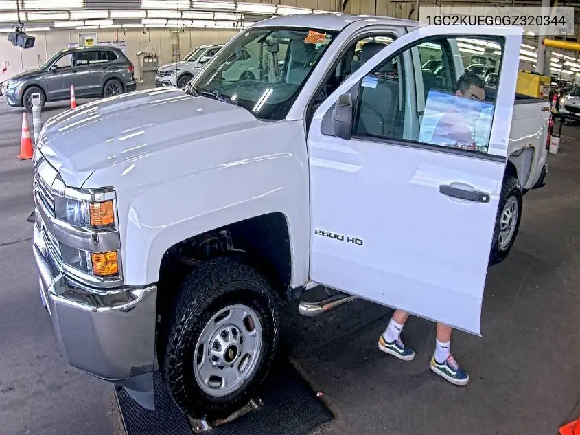 2016 Chevrolet Silverado K2500 Heavy Duty VIN: 1GC2KUEG0GZ320344 Lot: 42819875