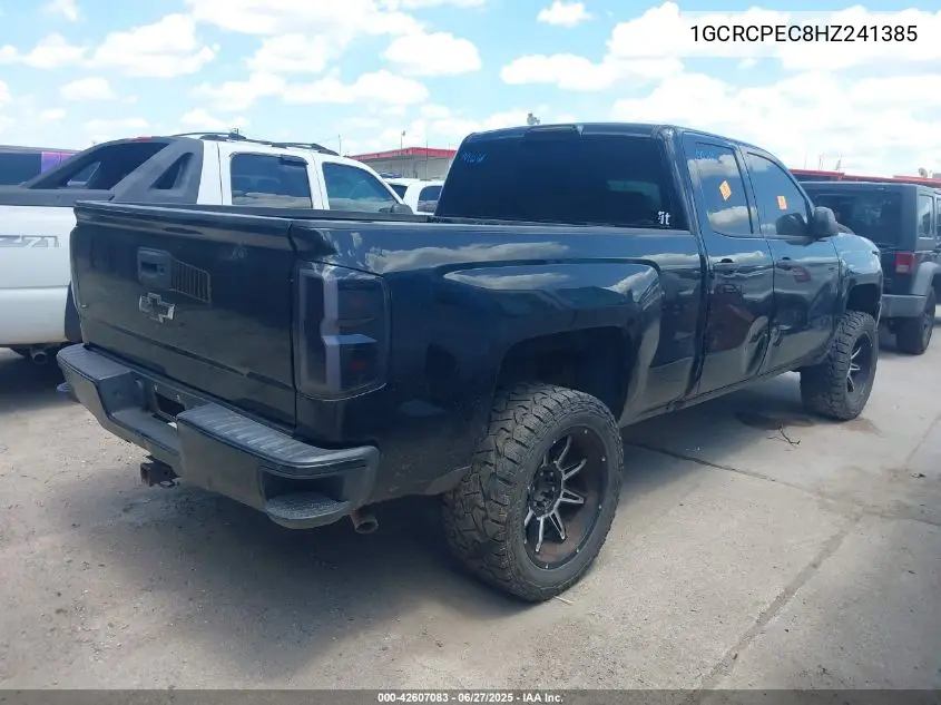 2017 Chevrolet Silverado 1500 Custom VIN: 1GCRCPEC8HZ241385 Lot: 42607083
