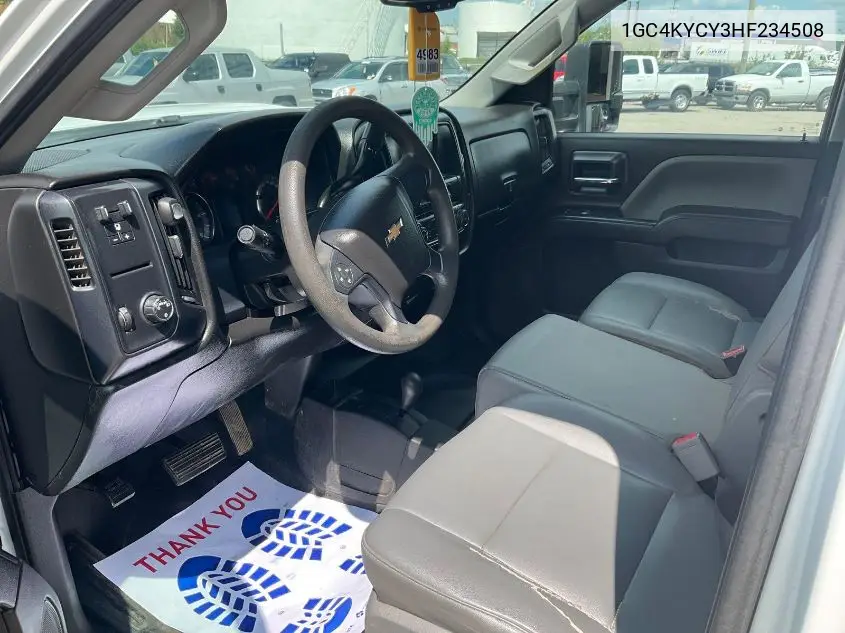 2017 Chevrolet Silverado K3500 VIN: 1GC4KYCY3HF234508 Lot: 42632700