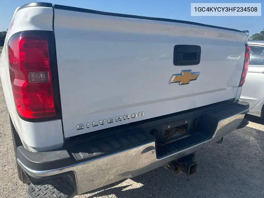 2017 Chevrolet Silverado K3500 VIN: 1GC4KYCY3HF234508 Lot: 42632700