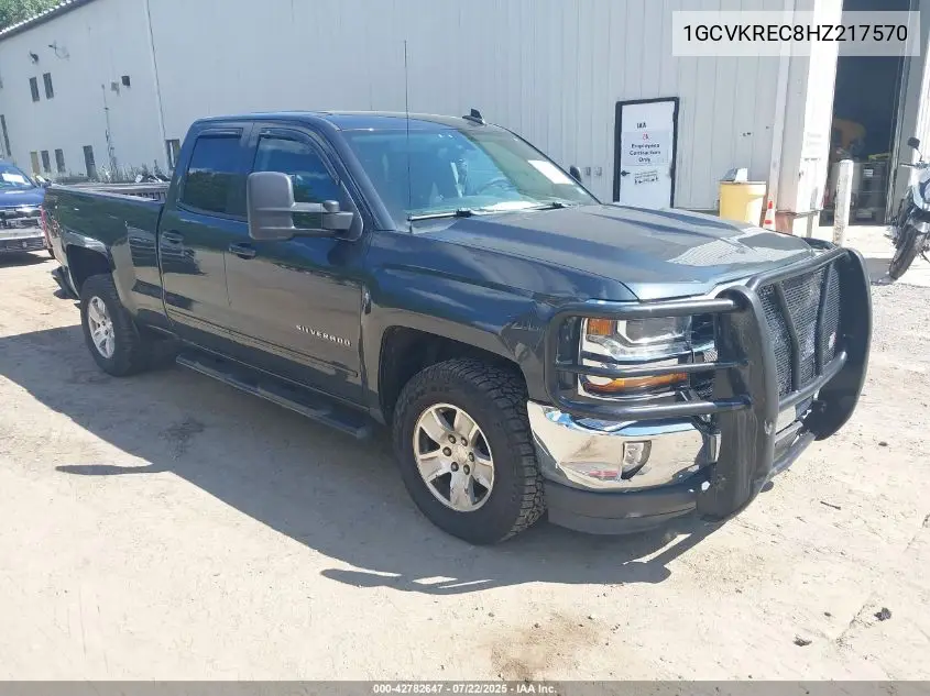 2017 Chevrolet Silverado 1500 1Lt VIN: 1GCVKREC8HZ217570 Lot: 42782647