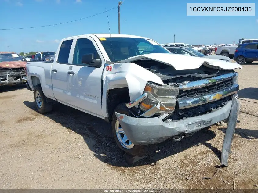 2018 Chevrolet Silverado 1500 Wt VIN: 1GCVKNEC9JZ200436 Lot: 42809437