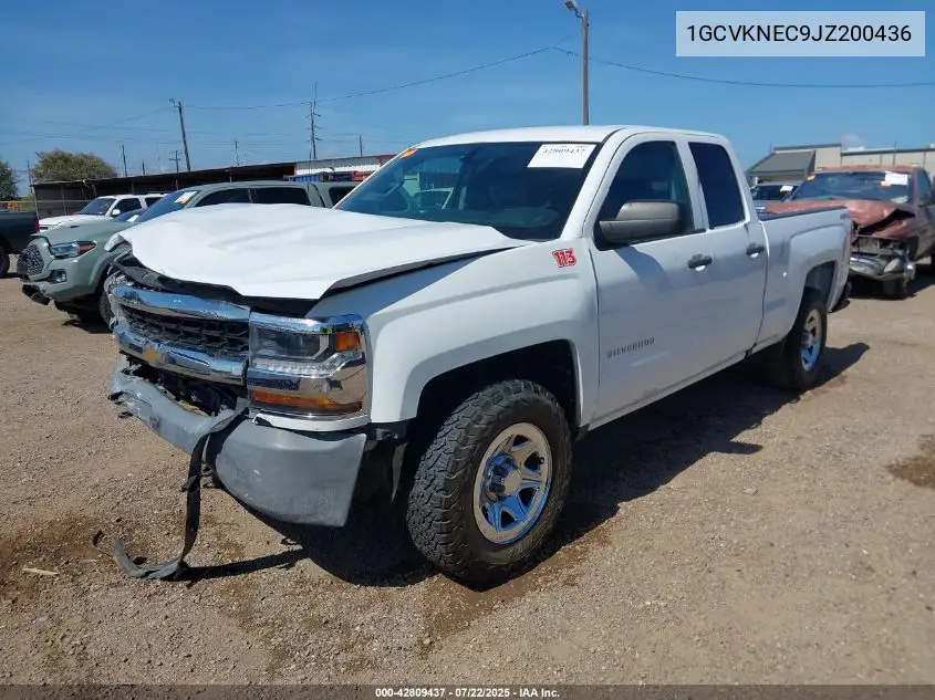 2018 Chevrolet Silverado 1500 Wt VIN: 1GCVKNEC9JZ200436 Lot: 42809437