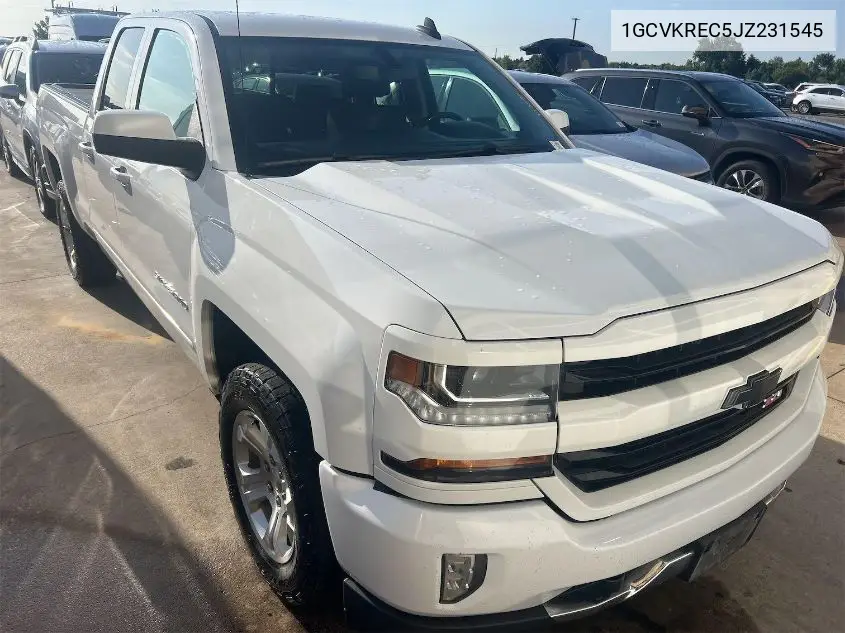 2018 Chevrolet Silverado 1500 2Lt VIN: 1GCVKREC5JZ231545 Lot: 42832723