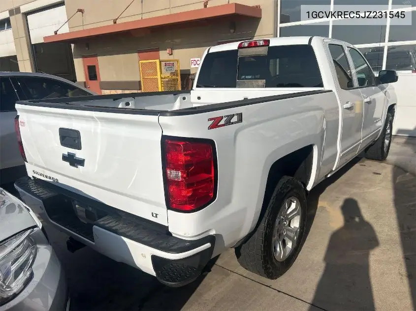 2018 Chevrolet Silverado 1500 2Lt VIN: 1GCVKREC5JZ231545 Lot: 42832723