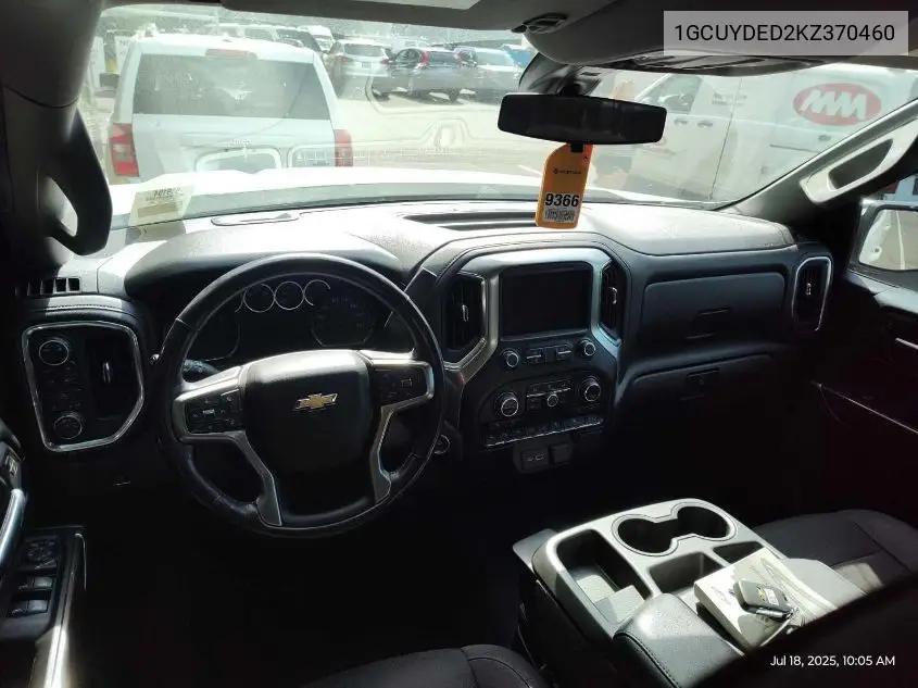 2019 Chevrolet Silverado K1500 Lt VIN: 1GCUYDED2KZ370460 Lot: 42818710