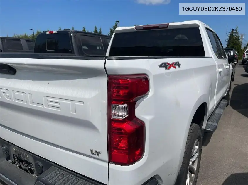 2019 Chevrolet Silverado K1500 Lt VIN: 1GCUYDED2KZ370460 Lot: 42818710