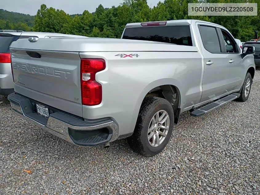 2020 Chevrolet Silverado K1500 Lt VIN: 1GCUYDED9LZ220508 Lot: 42811033