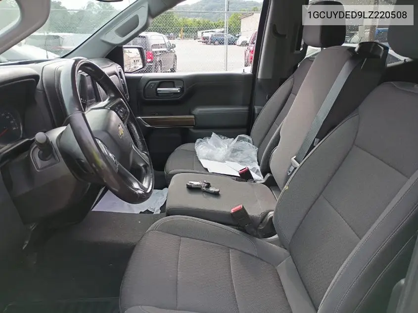 2020 Chevrolet Silverado K1500 Lt VIN: 1GCUYDED9LZ220508 Lot: 42811033