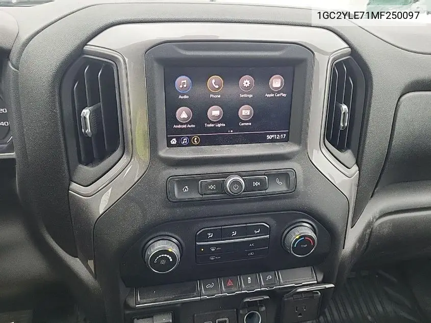 2021 Chevrolet Silverado K2500 Heavy Duty VIN: 1GC2YLE71MF250097 Lot: 42272273