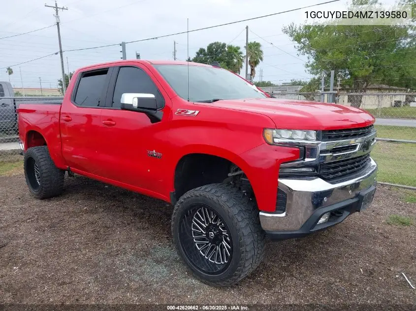 2021 Chevrolet Silverado 4Wd Short Bed Lt VIN: 1GCUYDED4MZ139580 Lot: 42620662