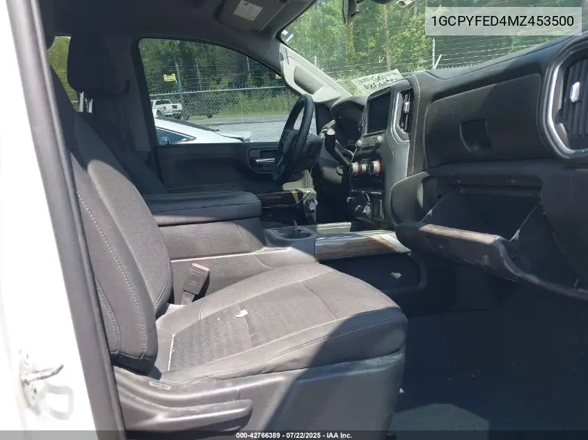 2021 Chevrolet Silverado 1500 4Wd Short Bed Lt Trail Boss VIN: 1GCPYFED4MZ453500 Lot: 42766389