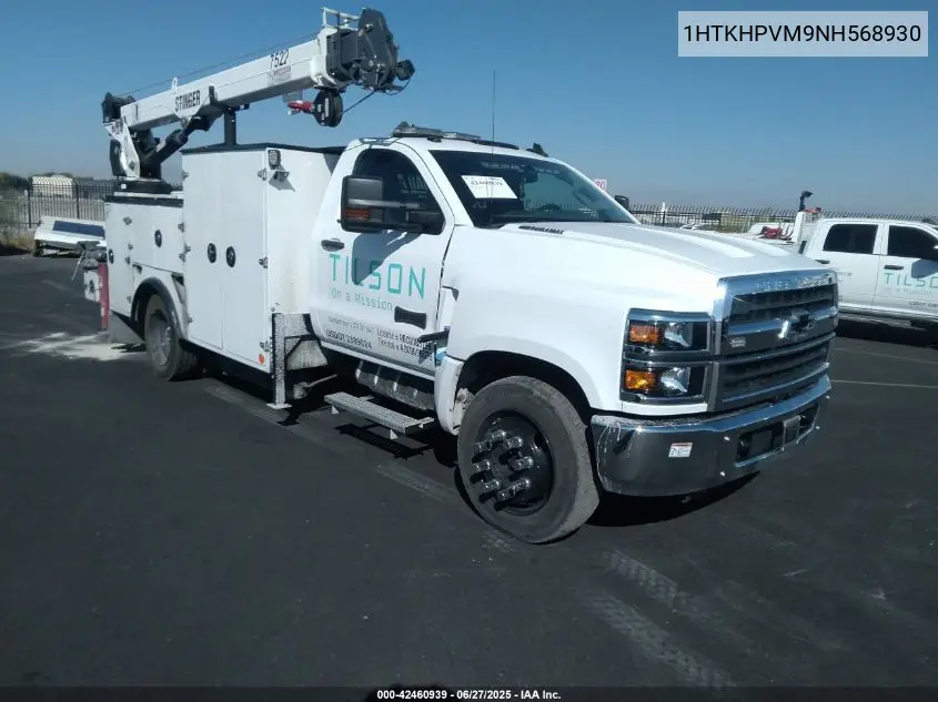 2022 Chevrolet Silverado 4500Hd 1Wt VIN: 1HTKHPVM9NH568930 Lot: 42460939