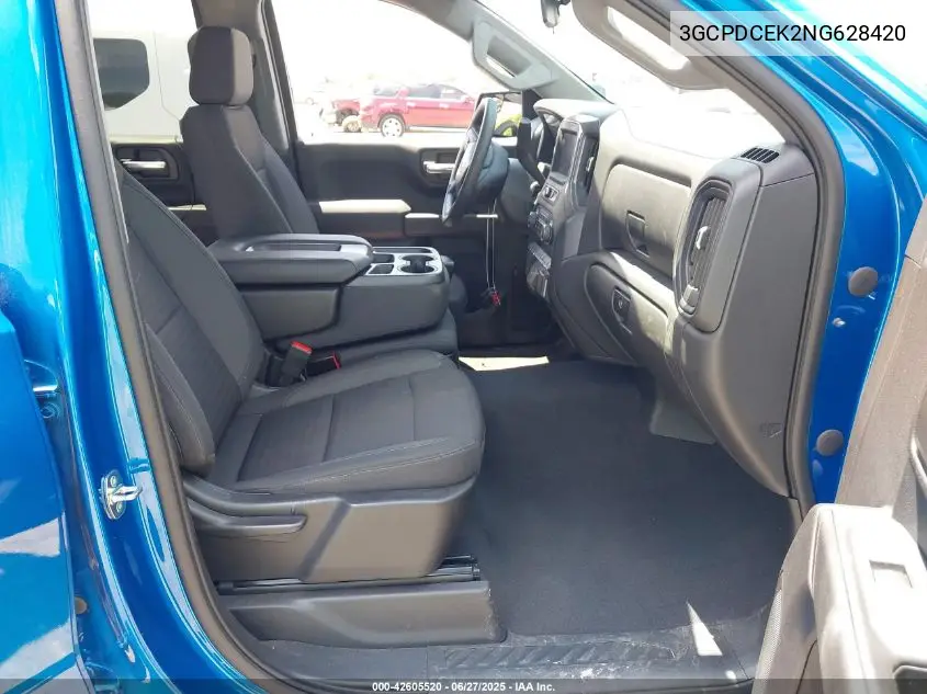 2022 Chevrolet Silverado 1500 4Wd Short Bed Custom Trail Boss VIN: 3GCPDCEK2NG628420 Lot: 42605520