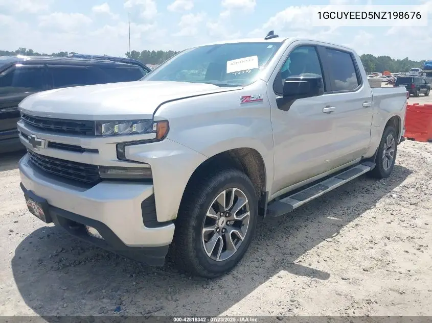 2022 Chevrolet Silverado 1500 Ltd 4Wd Short Bed Rst VIN: 1GCUYEED5NZ198676 Lot: 42818342