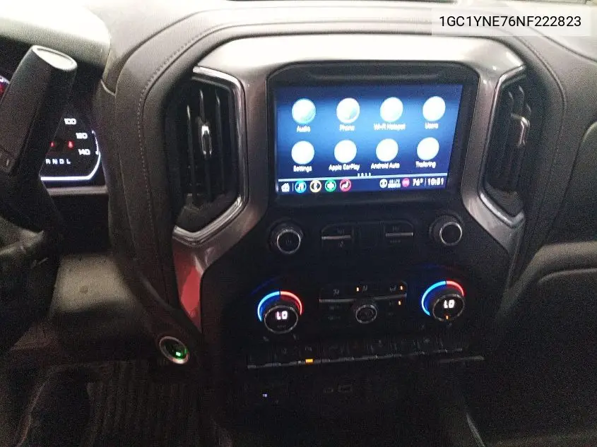 2022 Chevrolet Silverado 2500Hd 4Wd Standard Bed Lt VIN: 1GC1YNE76NF222823 Lot: 42821243