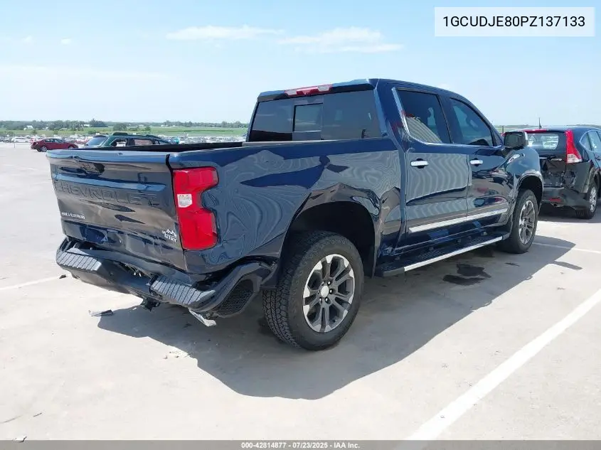 2023 Chevrolet Silverado 1500 4Wd Short Bed High Country VIN: 1GCUDJE80PZ137133 Lot: 42814877